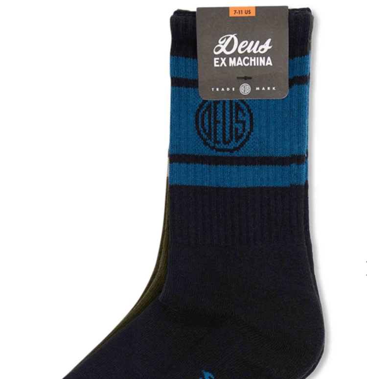 Calcetines Deus Pill Logo